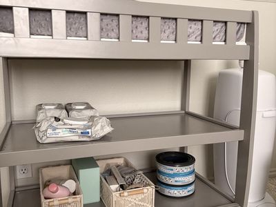 Delta diaper changing table