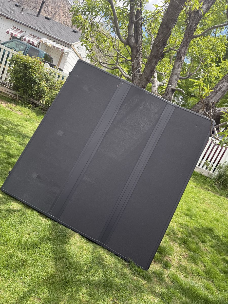 Black Folding Truck Bed Tonneau Cover
