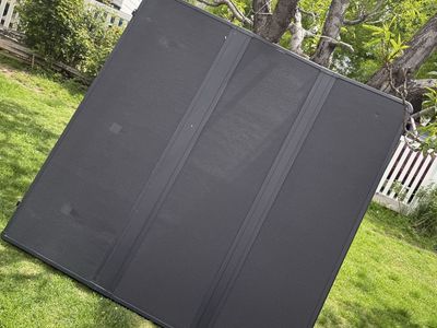 Black Folding Truck Bed Tonneau Cover