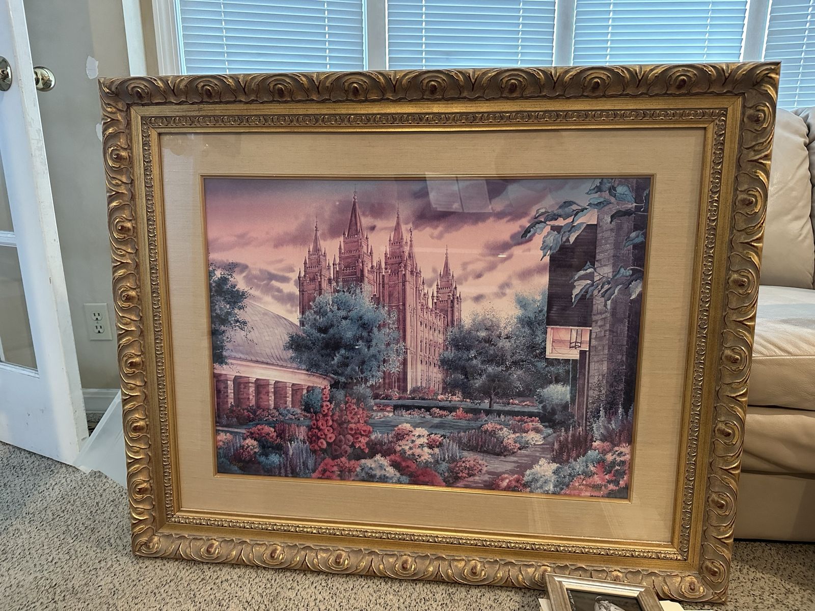 Salt Lake Temple Framed Painting