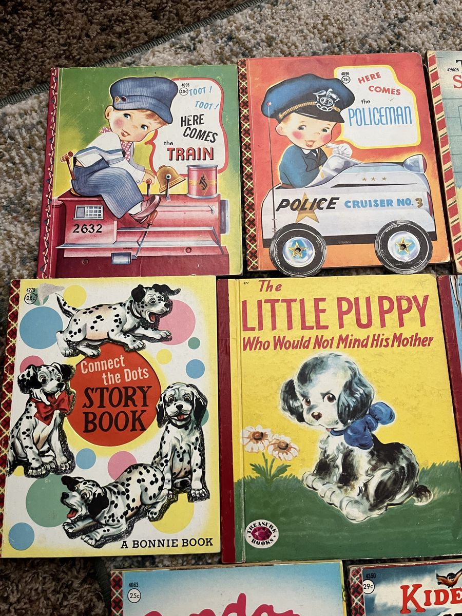 Vintage kids books.