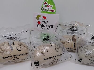 McDonald's Jurassic Park Camp Cretaceous Dino Toys