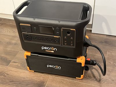 Pecron 6Kwh E3000 LFP solar generator and EP3000 expansion battery