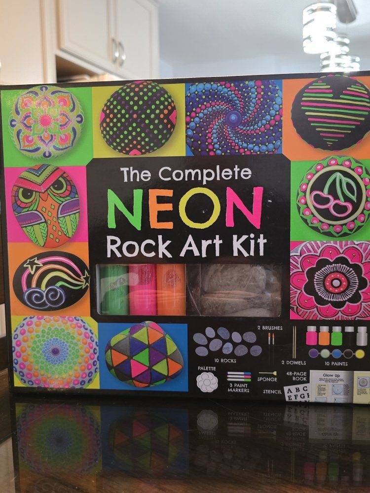 NEON Rock Art Kit