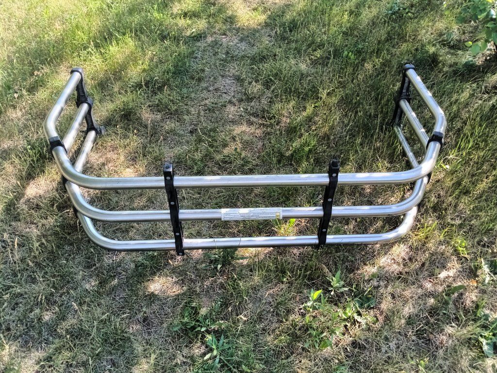 Stainless Steel Truck Bed Extender with Adjustable Width, Durable and Rust-Resistant