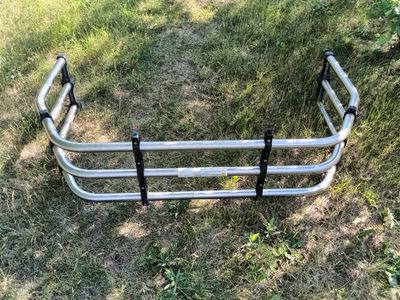 Stainless Steel Truck Bed Extender with Adjustable Width, Durable and Rust-Resistant