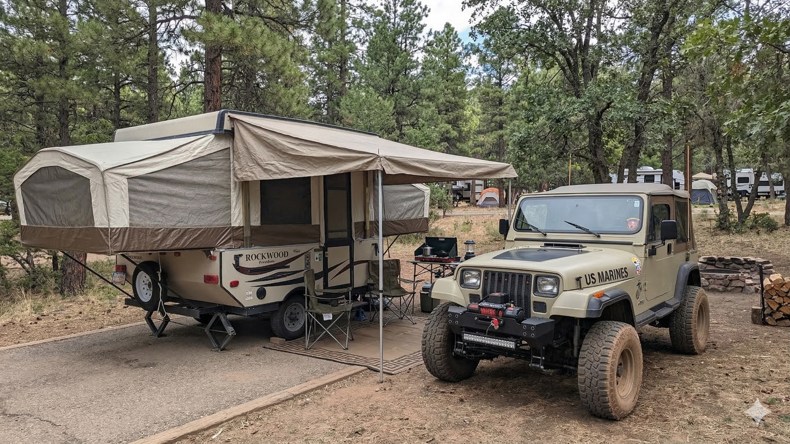 2017 Rockwood Freedom 1640LTD with 800w Solar