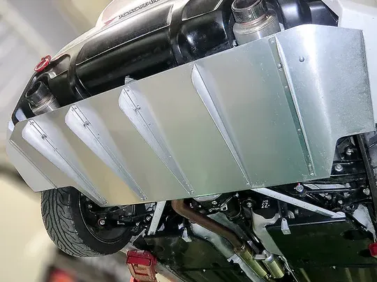 Carbing Rear Diffuser Under Panel For FRS FR-S Subaru BRZ Toyota 86 Caring CA5080550