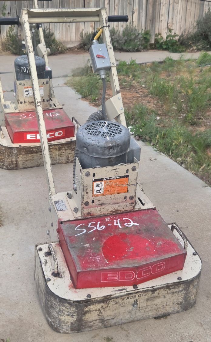 Commercial Electric Dual-Disc Floor Grinders