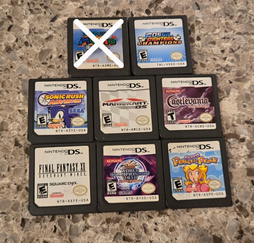 Nintendo Ds game bundle including Castlevania Portrait of Ruin~ trades considered!