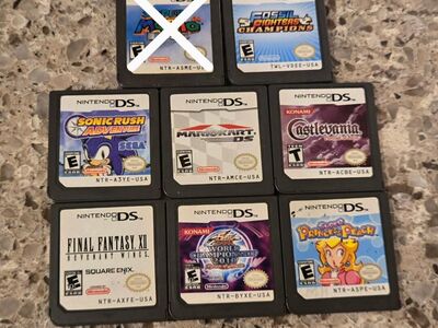 Nintendo Ds game bundle including Castlevania Portrait of Ruin~ trades considered!