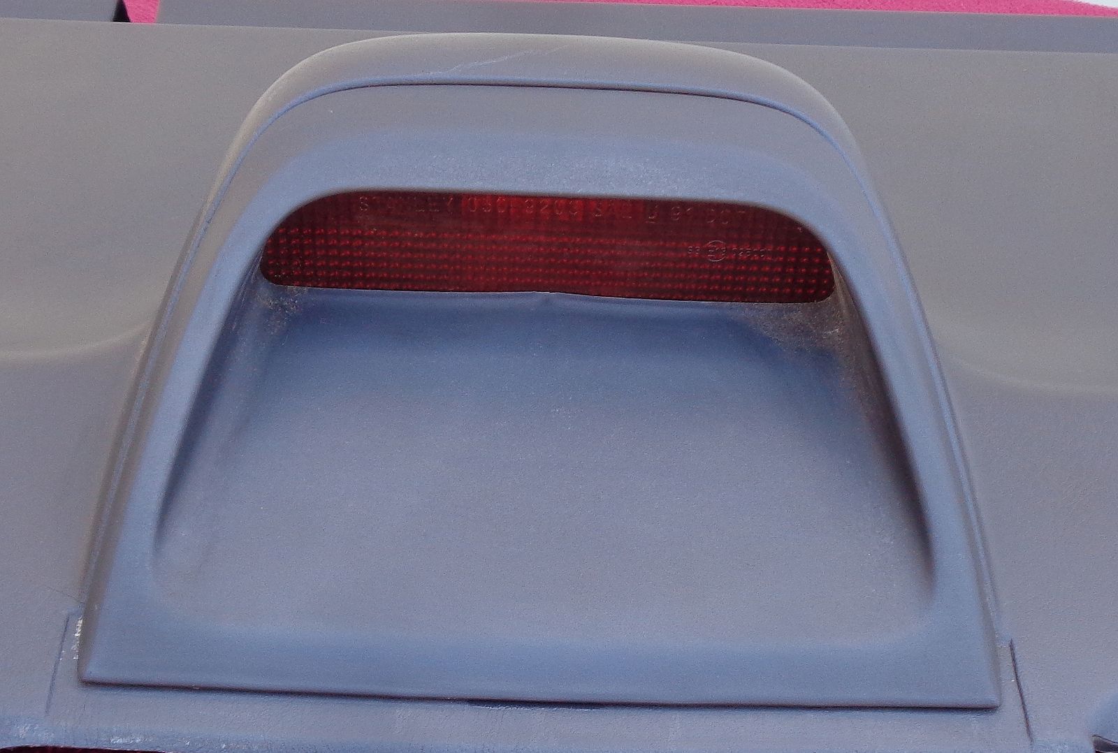 1996-00 Honda Civic EX Coupe Original Rear Tray Assembly Deck Speaker Cover Gray