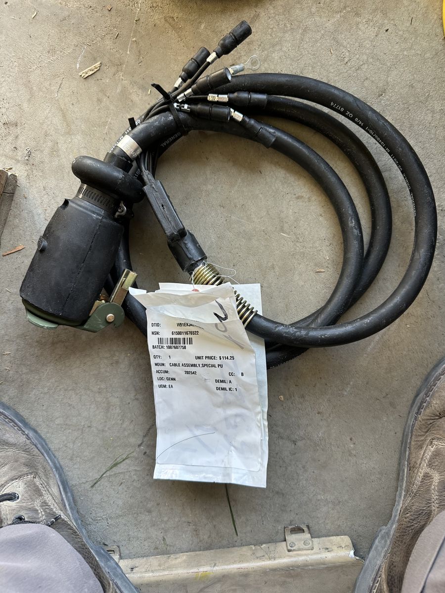 Millitary Trailer Cable Assembly