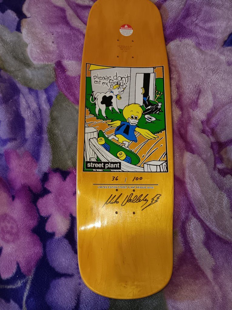 Rare/Numbered Mike Vallely "Barnyard" Deck by StreetPlant...#32/100