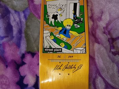 Rare/Numbered Mike Vallely "Barnyard" Deck by StreetPlant...#32/100