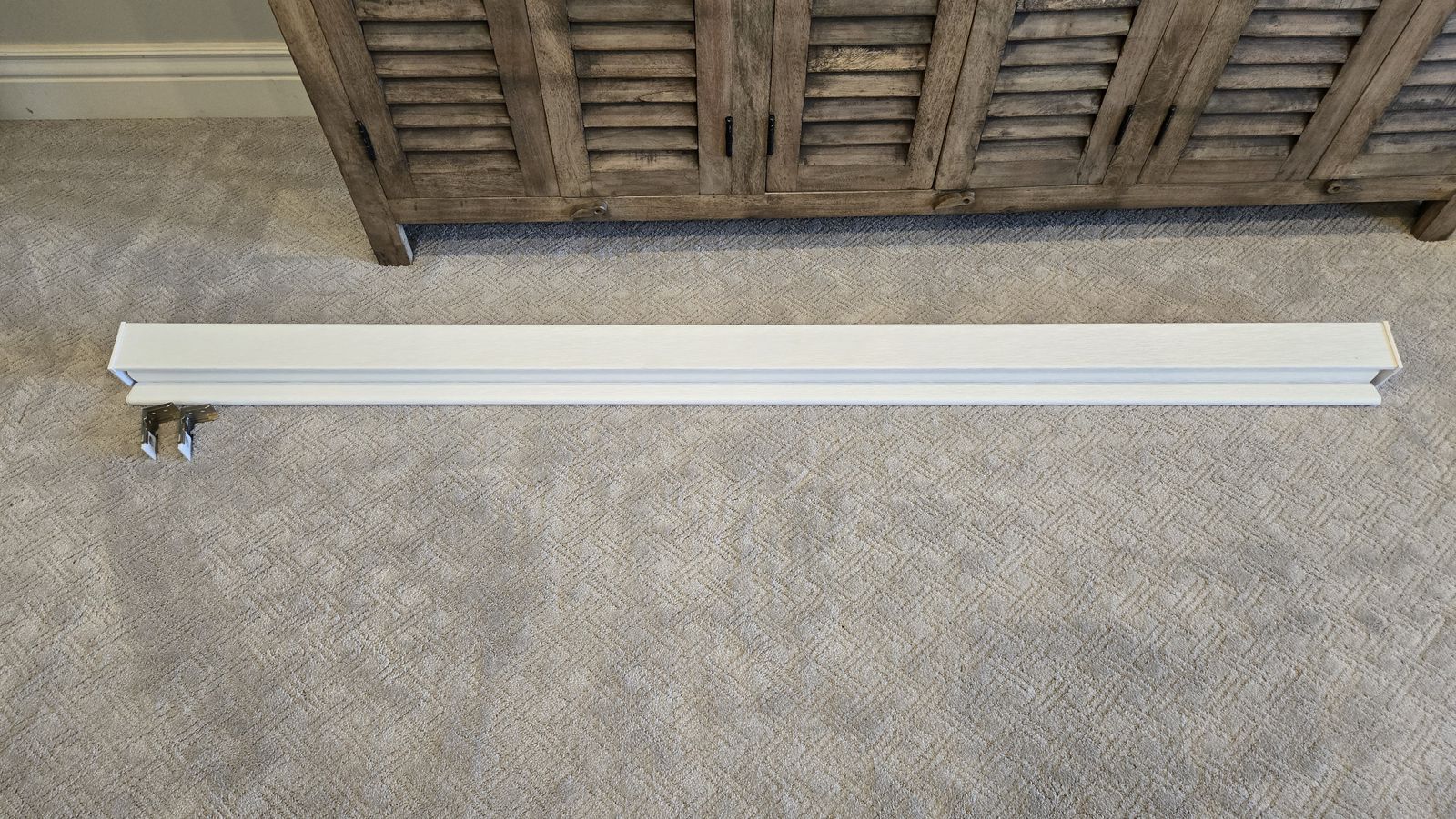 Motorized Roller Shade Blind 72 1/2 x 95 White