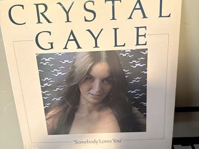 Crystal Gayle Somebody Loves You Vinyl LP Record Album