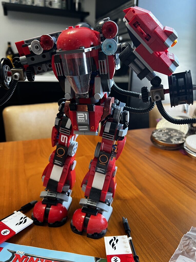 Lego Ninjago Movie Fire Mech