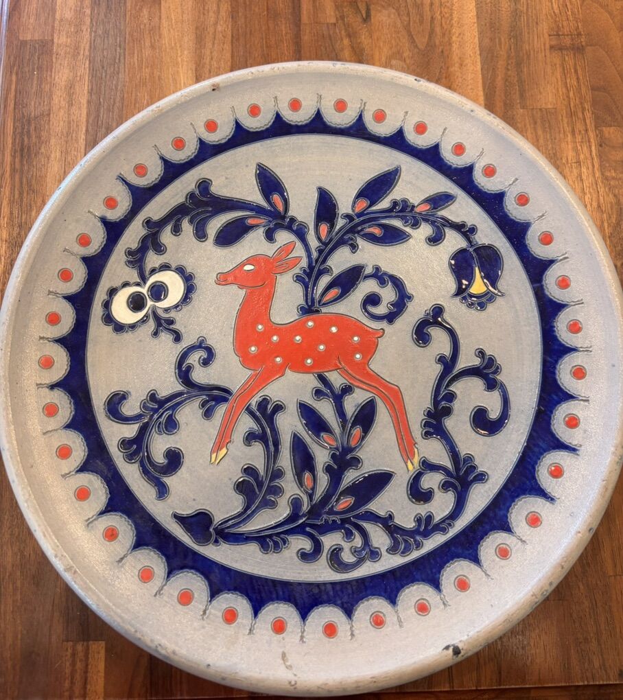 Vintage Reinh Merkelbach German Plate