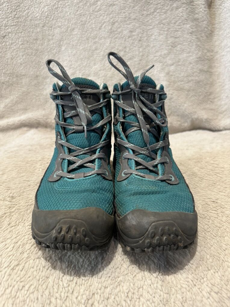 Xpeti Women’s 8 Teal/Gray Wtrprf Hiking Boots