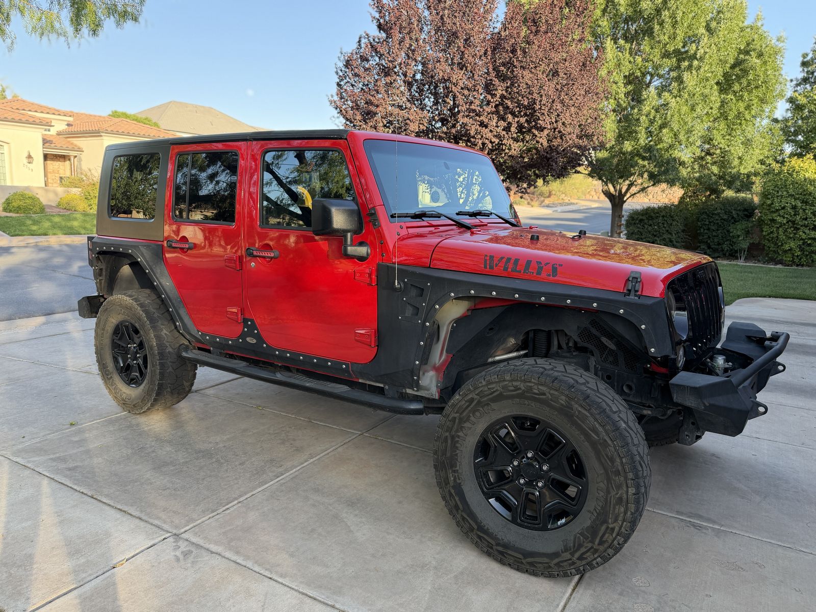 2016 Jeep Wrangler Unlimited Willys Wheeler
