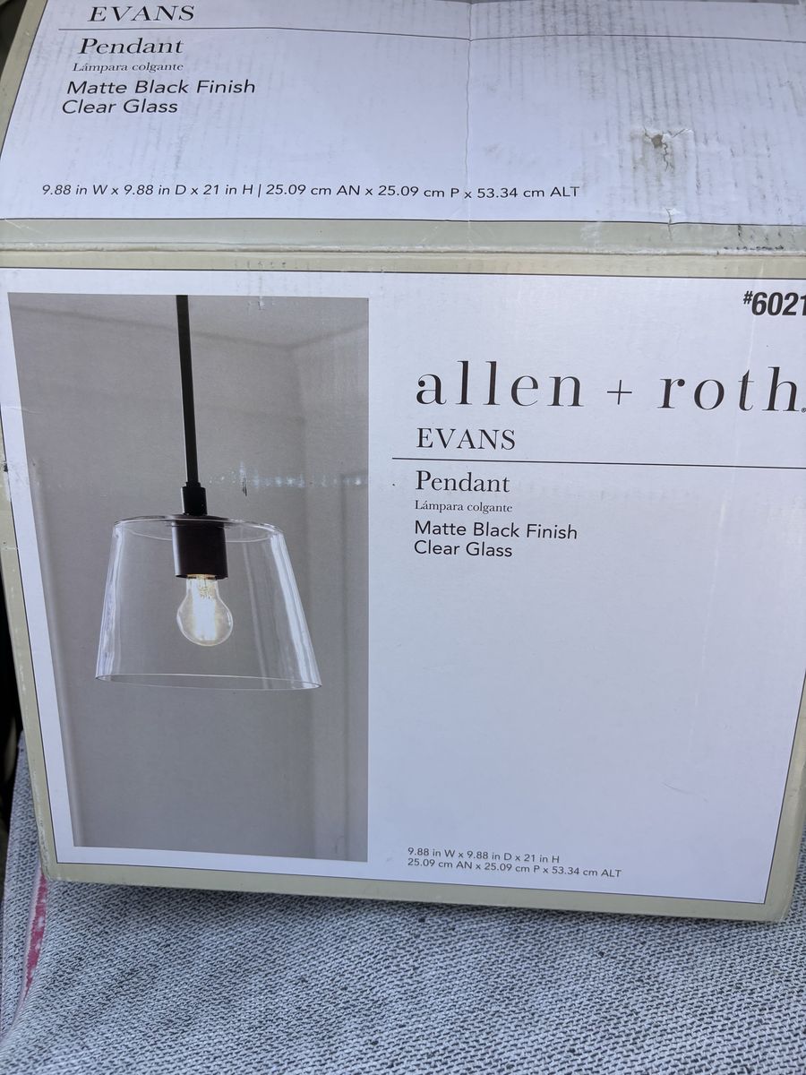 Pendant Light No Glass Shade 