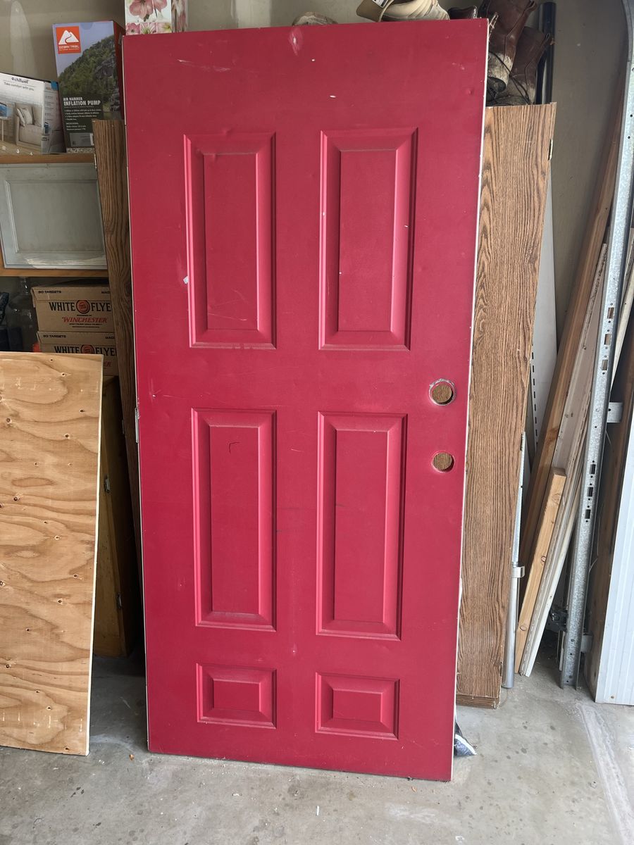 Exterior door