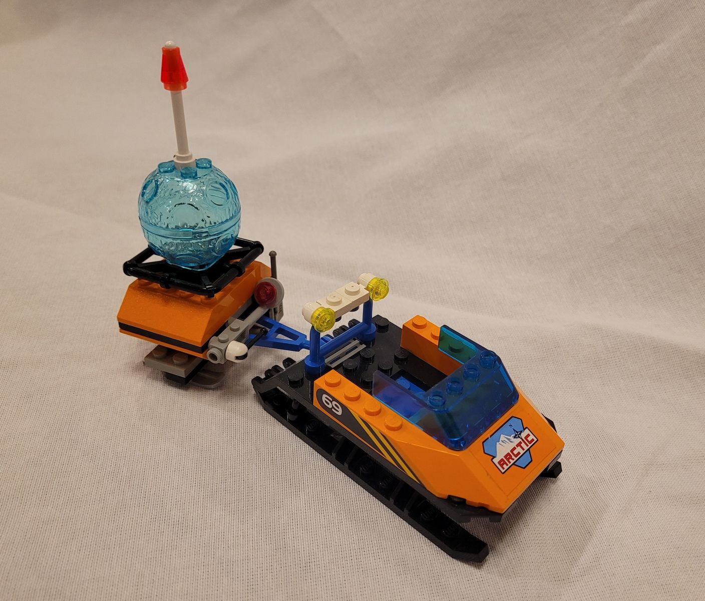 Classic Lego Arctic All-Terrain Scout Vehicle and Trailer