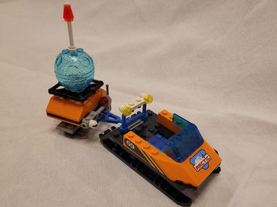 Classic Lego Arctic All-Terrain Scout Vehicle and Trailer