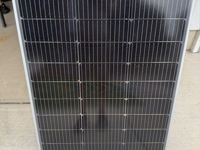 ECO-WORTHY 100W Bifacial Monocrystalline Solar Panel