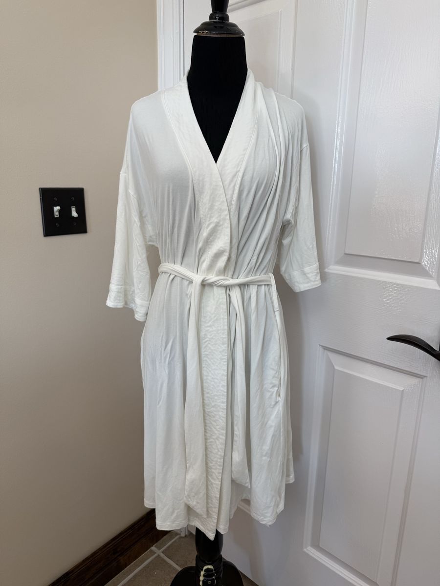 Cozy earth bamboo premium clothing white size XS