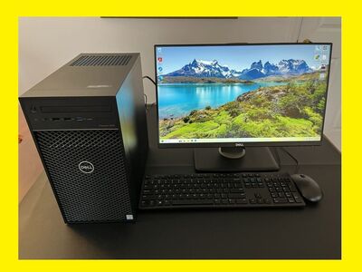 32GB RAM Dell Precision 3630 i7-9700 @4.7GHz 500GB SSD Business Class Windows Desktop Computer