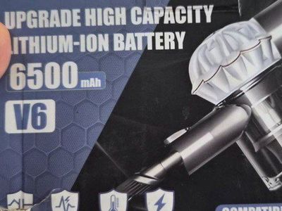 New Becleanlife 6500mAh Lithium-Ion Battery & Filters Compatible with v6 series