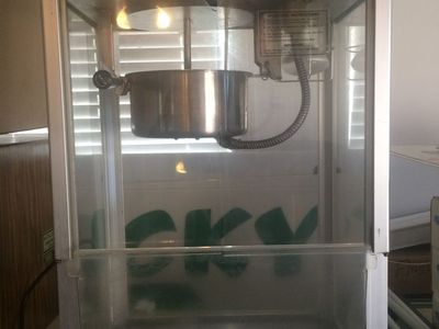 Commercial Popcorn Machine Stainless Steel Kettle Warmer