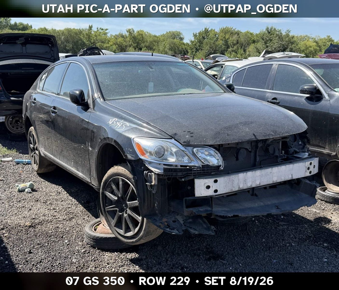 Just In! 2007 Lexus GS 350 Parts - UTPAP Ogden