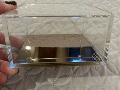 New Salt By Sabrina Acrylic Cork Jewelry Box