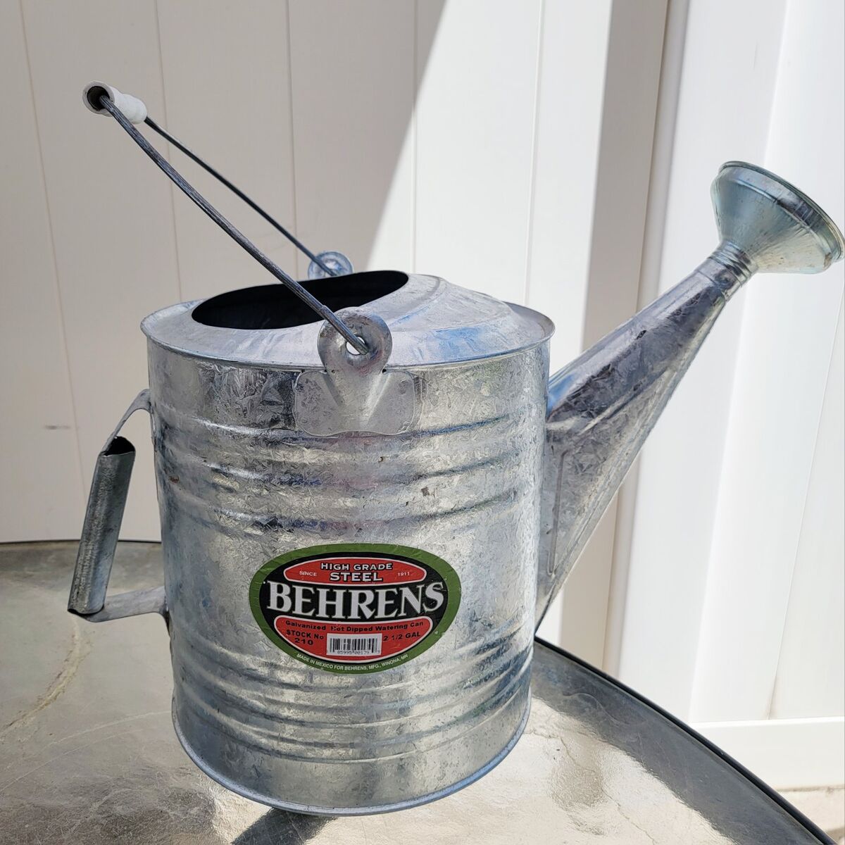 Behren's 2.5 Gal. #210 Hot Dipped Steel Watering Can