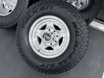 16” American Racing 8 Lug 8x6.5 | 8x165.1 32” Falken AT3w 265/75R16