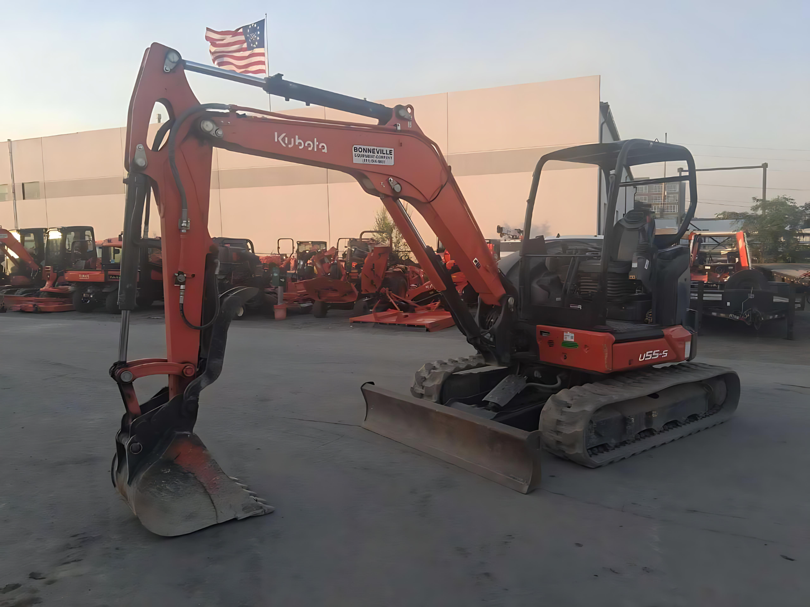 2022 KUBOTA U55-5R1 COMPACT EXCAVATATOR