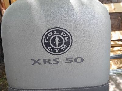 Gold's Gym XRS 50 Home Gym System - Full Body Workout Machine with 112 lb Weight Stack