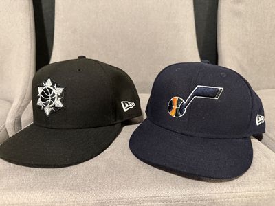Set of 2 New Era NBA Hats - Utah Jazz