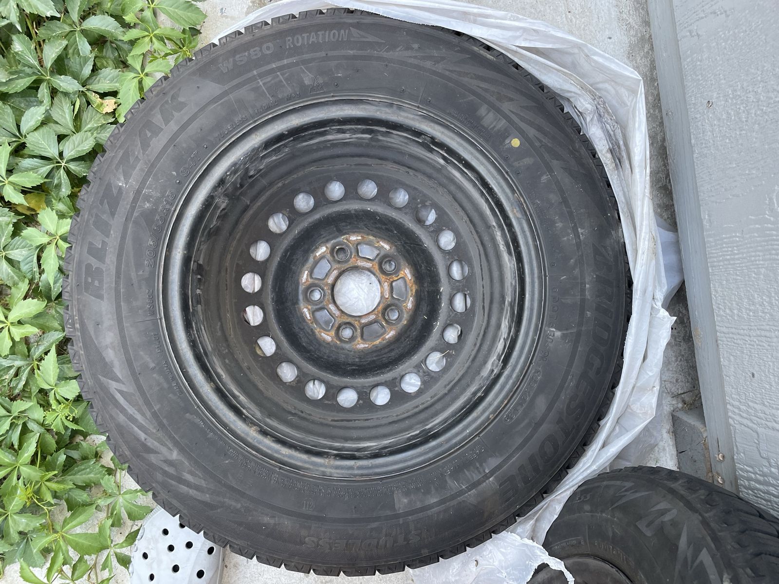 Two wheels for Honda Accord 2007 LX