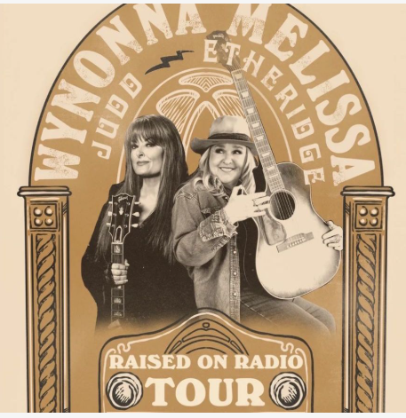 Wynonna Judd & Melissa Etheridge: Raised on Radio Tour. July 30, 2026 at Red Butte Garden Amphitheatre