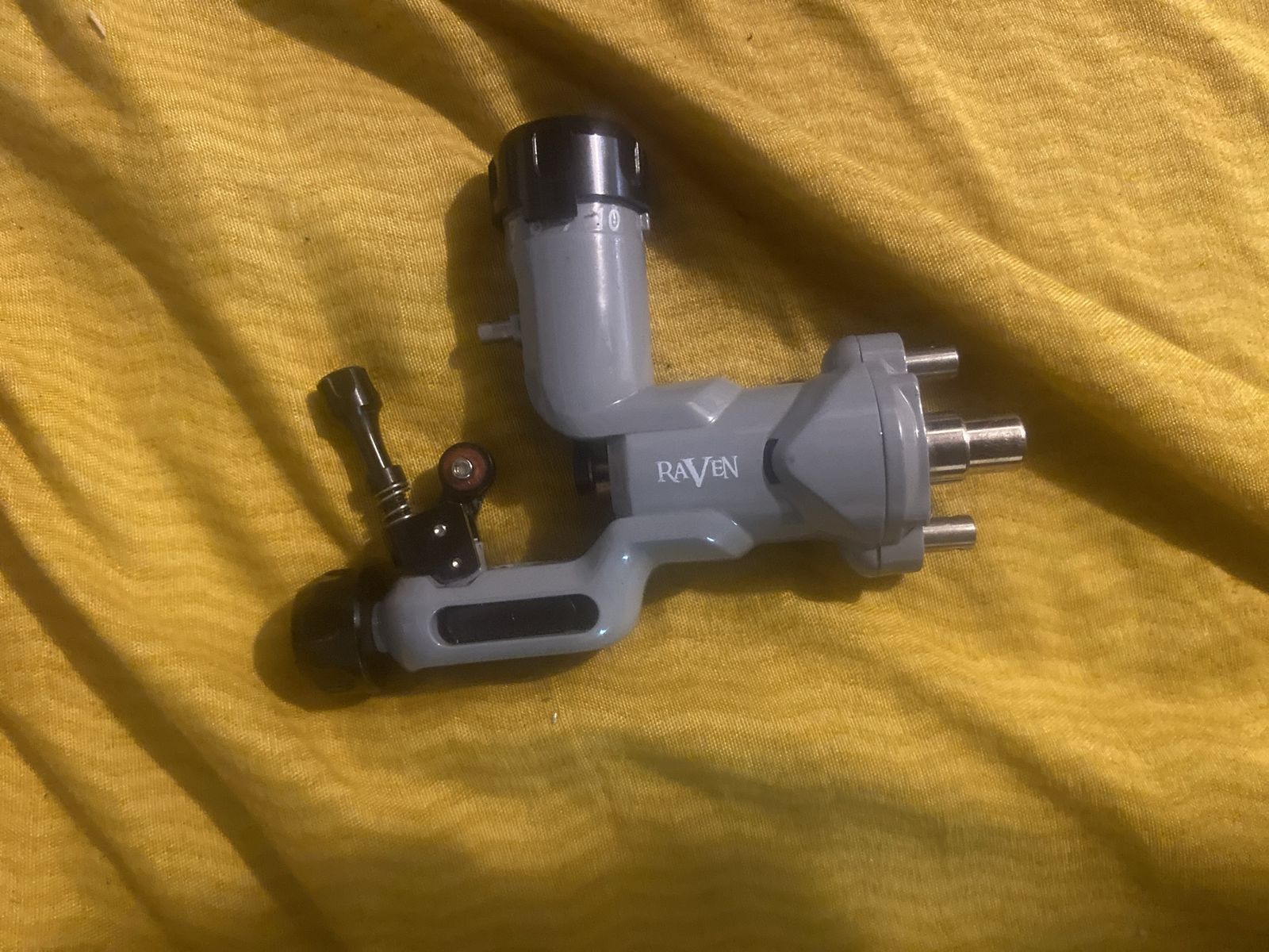 Raven Tattoo Machine - Grey Rotary Tattoo Pen