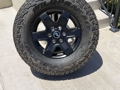 Ford Bronco Rims and Tires 285/70R17 Falken Wildpeak AT3w