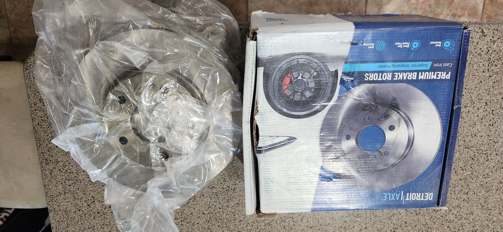 Detroit Axle Brake Rotors- Brand New full set- Fits Hyundai and Kia  model vehicles