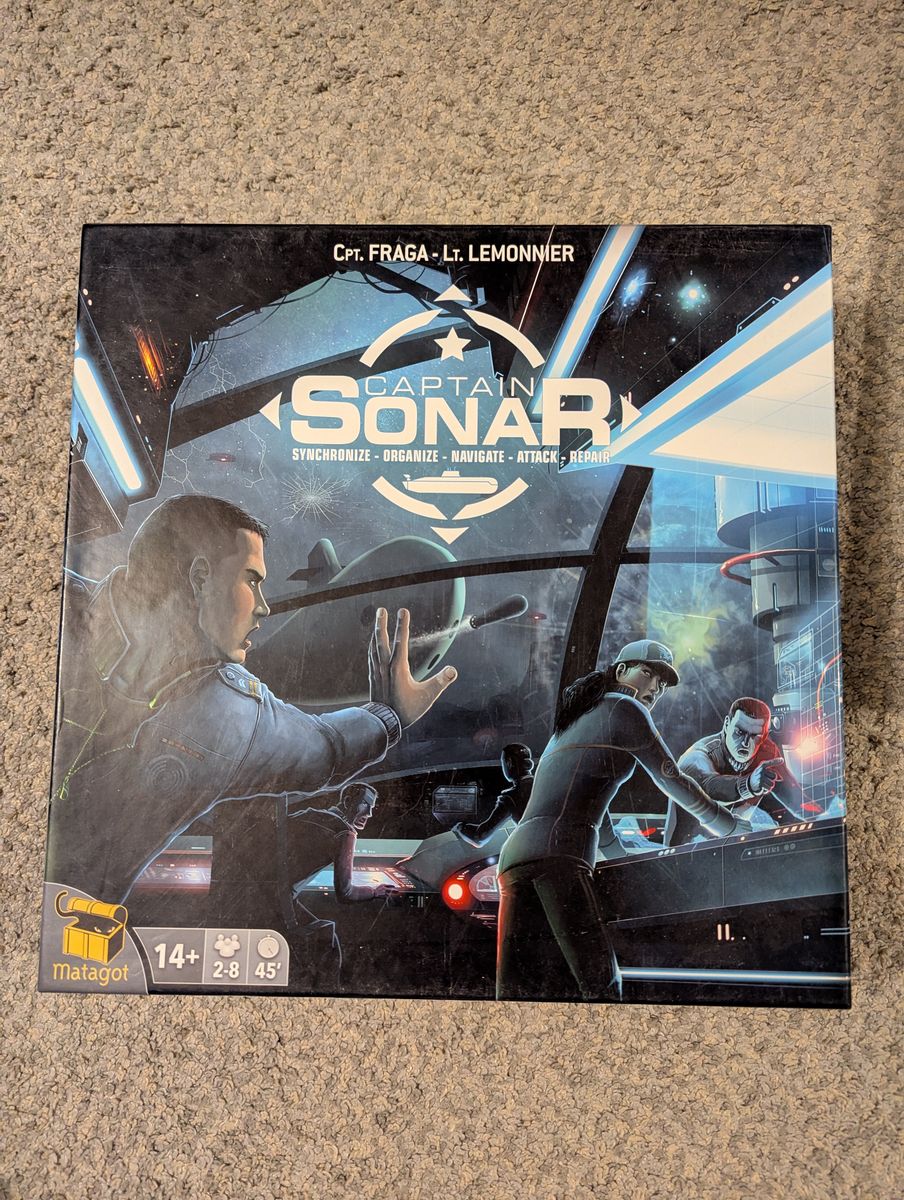 Captain Sonar Board Game - Matagot Strategy Game