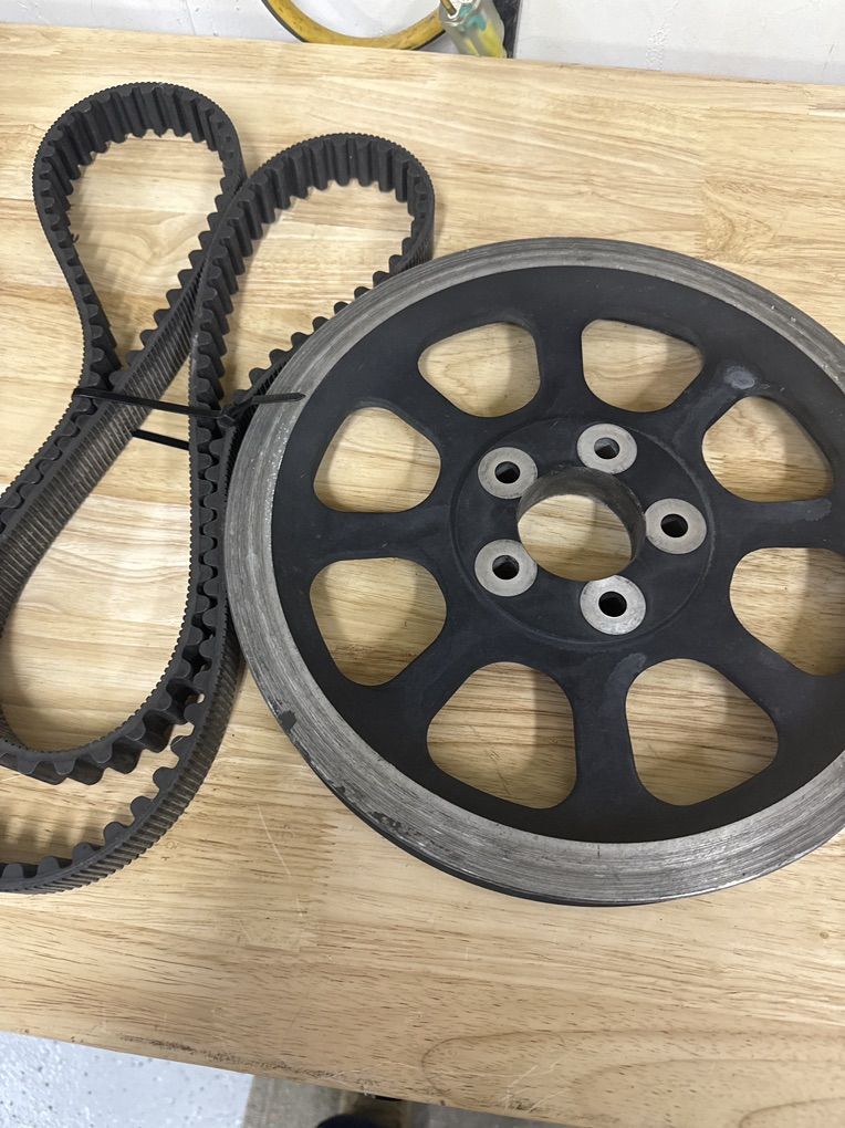 Harley Pulley And Belt
