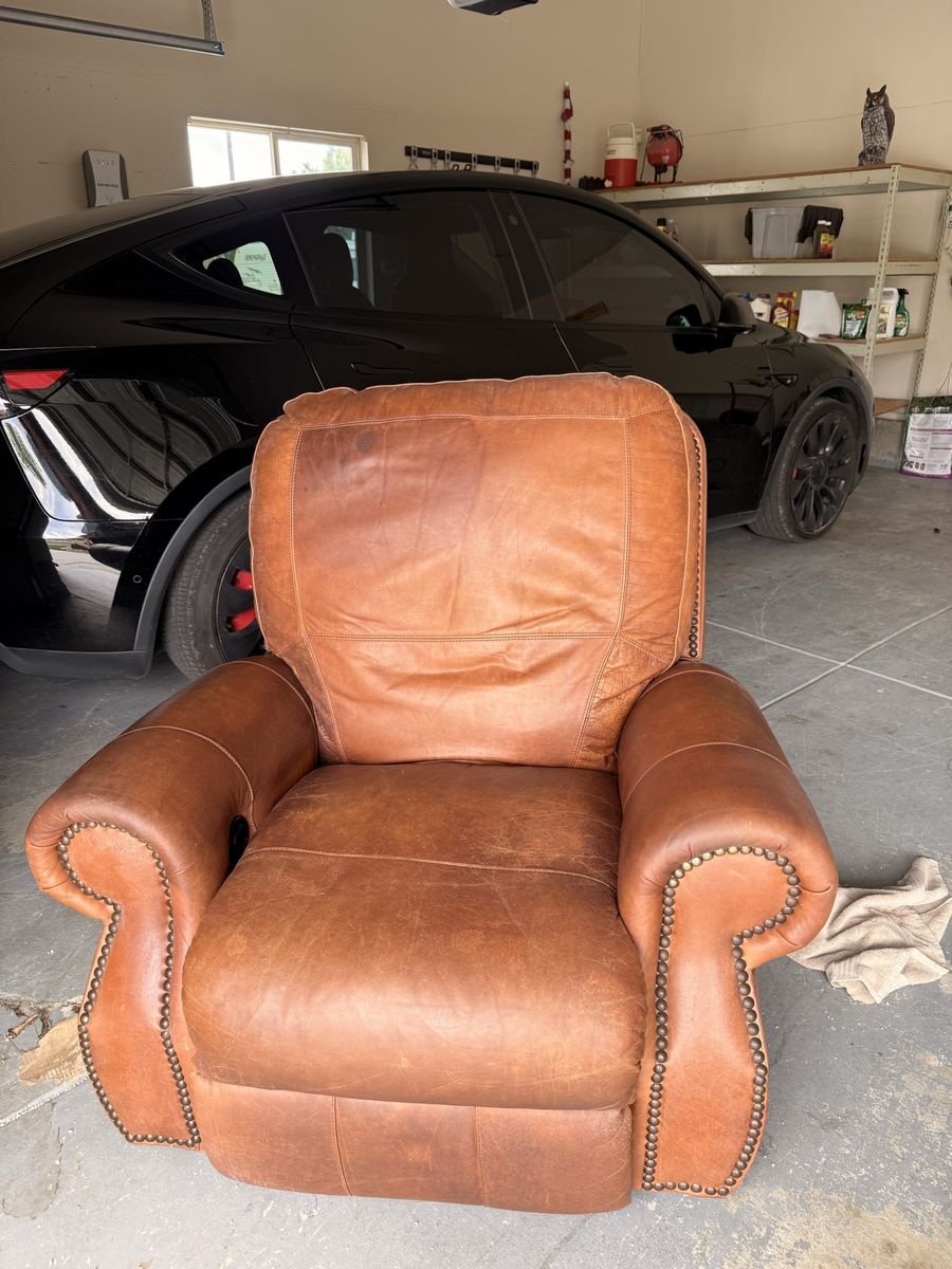 Leather chair