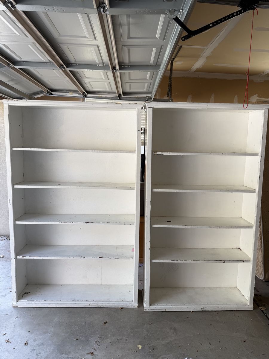 $100 OBO for both white shelves